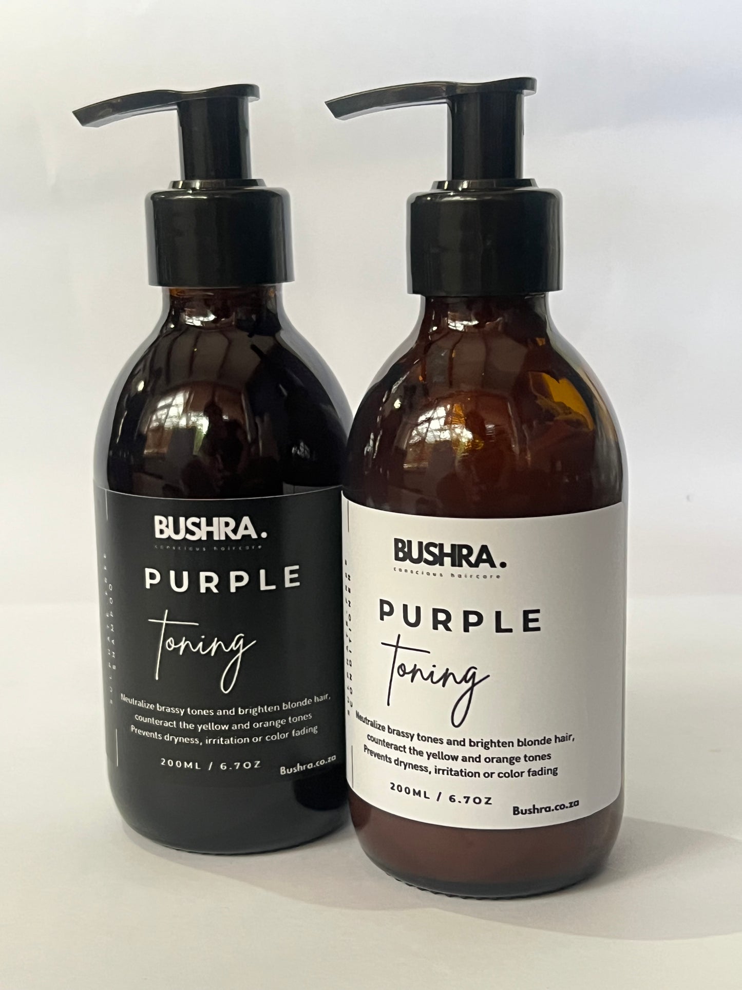 Purple Toning Sulphate-Free Shampoo and Conditioner