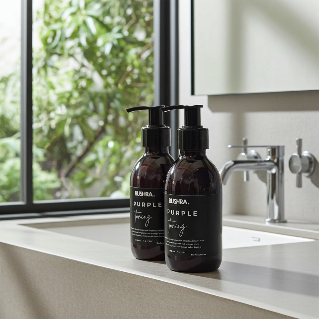 Purple Toning Sulphate-Free Shampoo and Conditioner