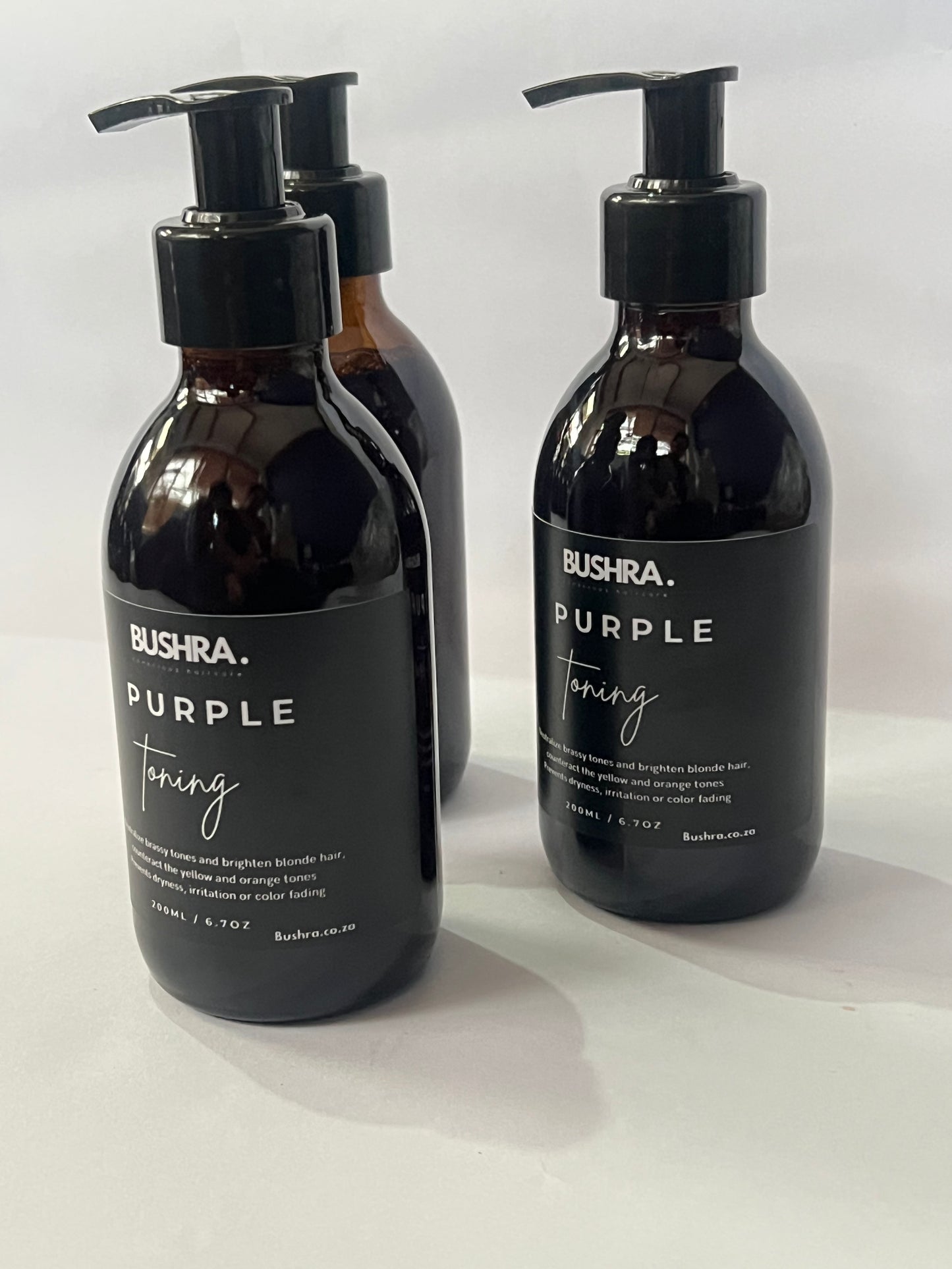 Purple Toning Sulphate-Free Shampoo and Conditioner