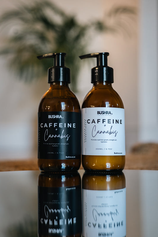 Growth boosting 
Caffeine And Cannabis Sulfate Free  Shampoo & Conditioner