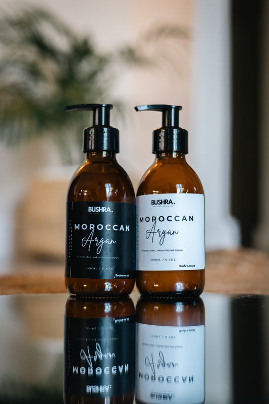 Hydrating Moroccan Argan Sulfate Free  Shampoo & Conditioner
