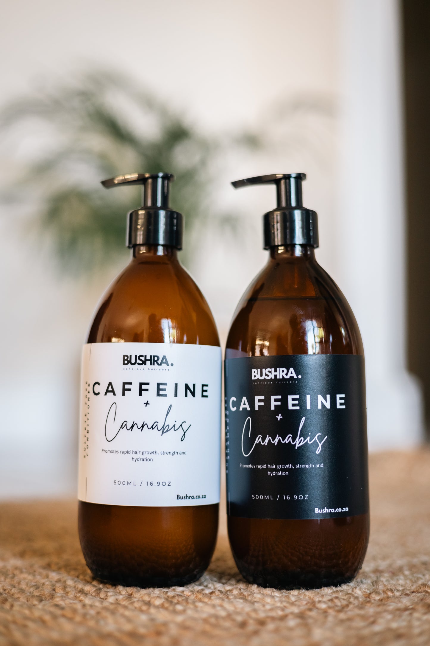 Caffeine And Cannabis Sulfate Free  Shampoo & Conditioner