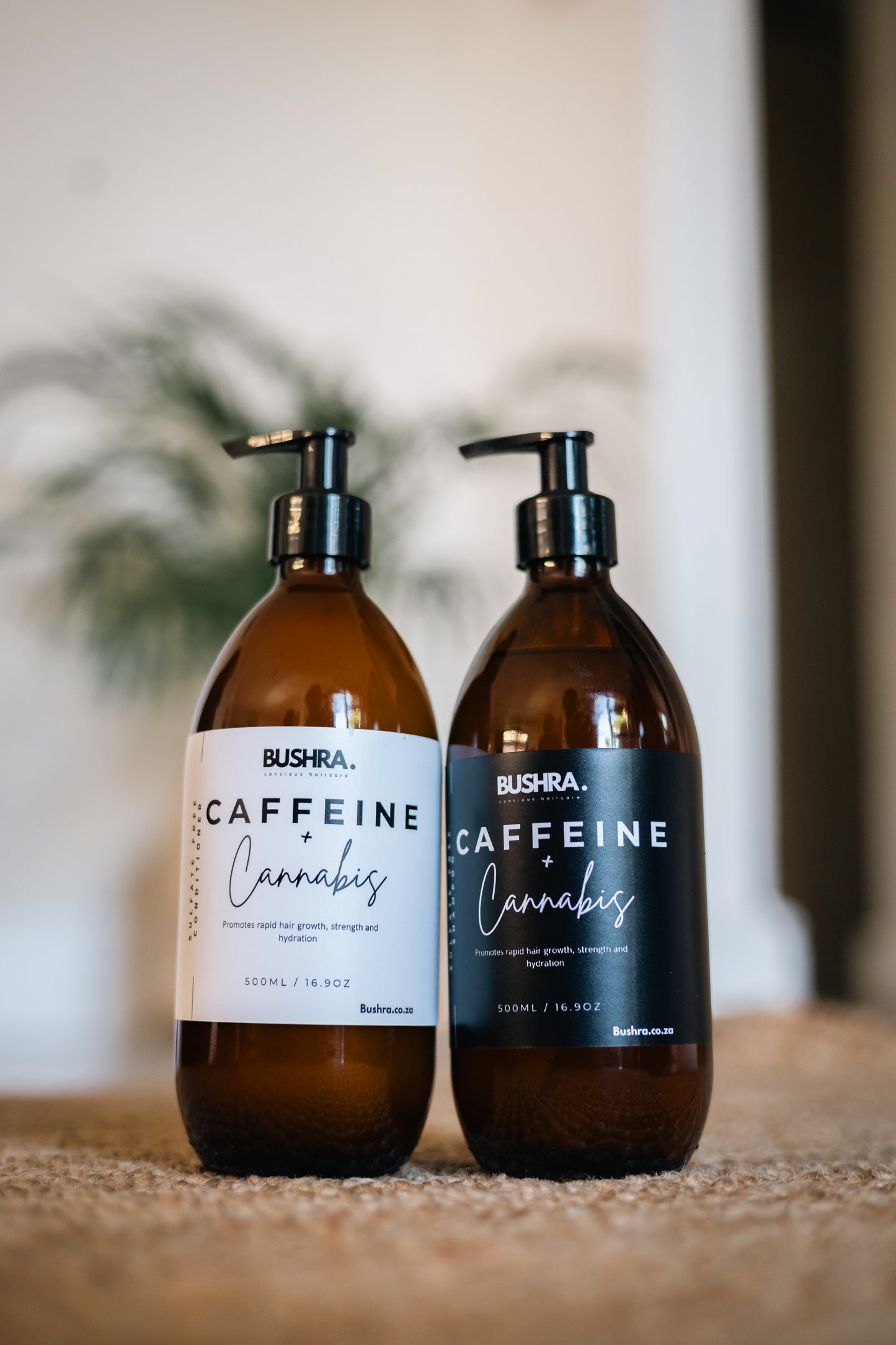 Caffeine And Cannabis Sulfate Free  Shampoo & Conditioner